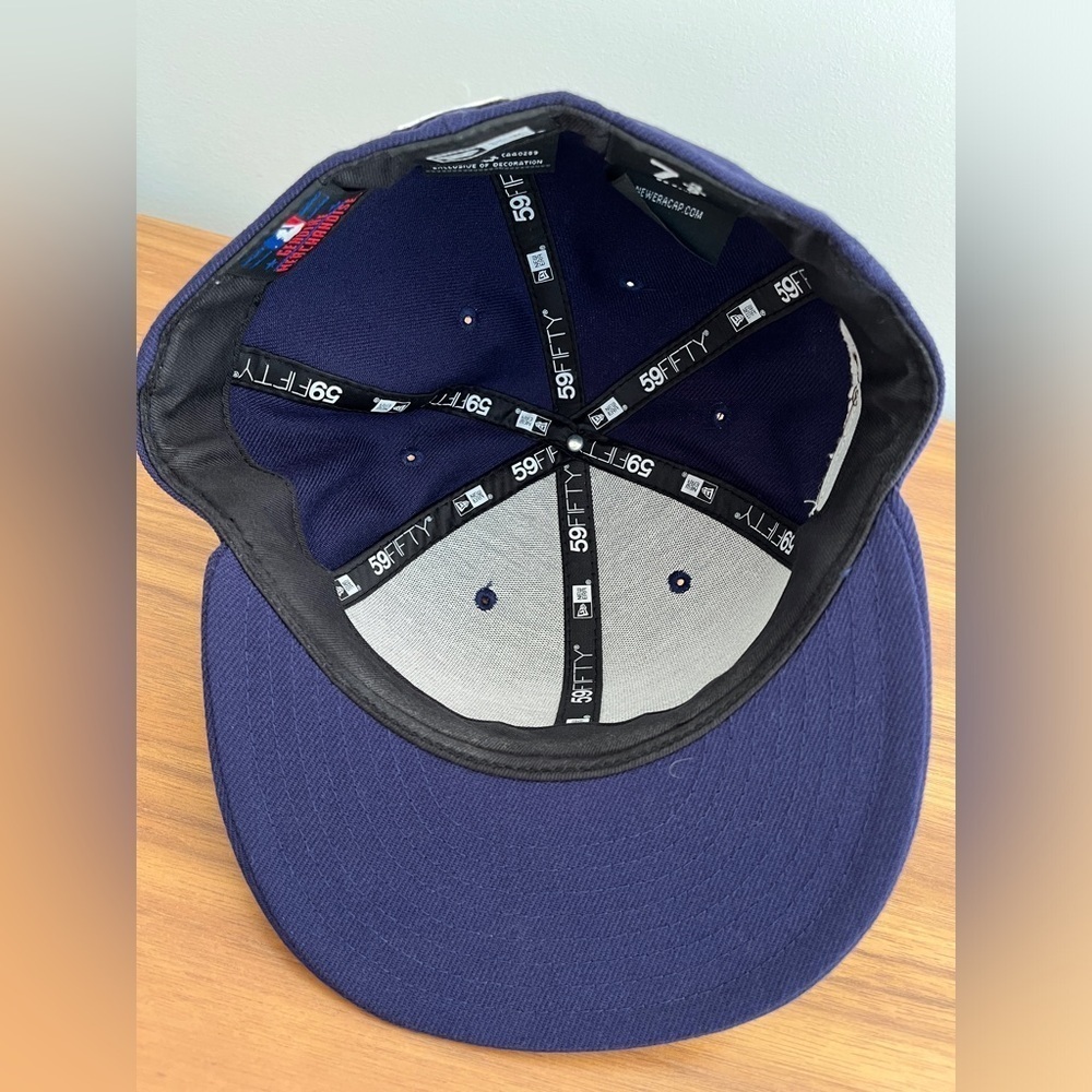 NEW ERA 59FIFTY Blue Jays MLB Fitted Baseball Cap Size 7 3/8 58.7 cm Sports Fan - Picture 12 of 13